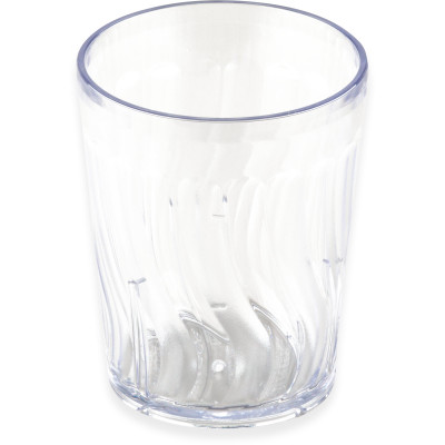 Dinex DX4GC607 6 oz. Tumbler Swirl Clear (72/cs)