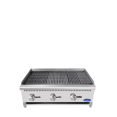 Atosa ATCB-36-LP 36" Liquid Propane Countertop CookRite Charbroiler - 105,000 BTU