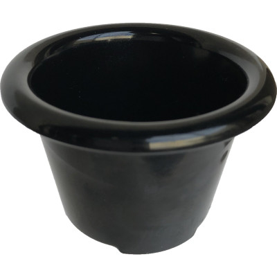 Carlisle S27503 2-1/2" Plastic Black Ramekin