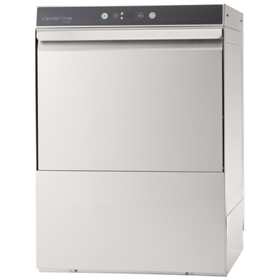 Hobart CUH-1 22.69&quot; W Stainless Steel Fully Enclosed Base Electric Centerline Dishwasher - 208-240 Volts