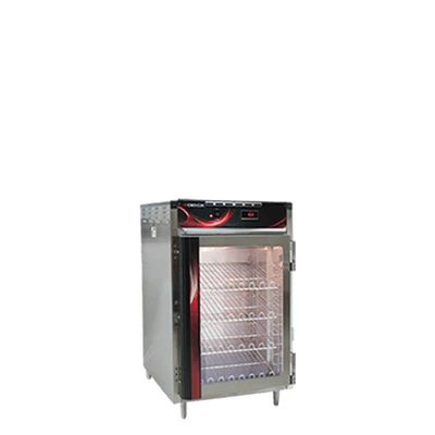 Cres Cor H138NSCC1MC5Q 25" W Stainless Steel and Aluminum Exterior Half-Size Insulated Countertop Heated Cabinet - 120 Volts