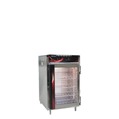 Cres Cor H138NSCC1MC5Q 25" W Stainless Steel and Aluminum Exterior Half-Size Insulated Countertop Heated Cabinet - 120 Volts