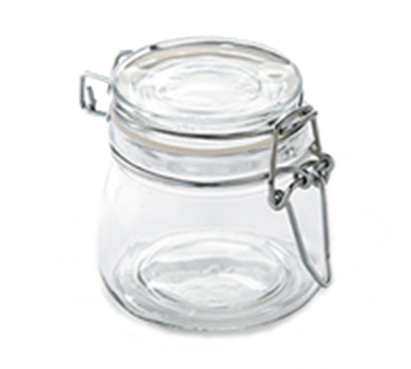 American Metalcraft HMMJ5 5 Oz. Clear Glass Mini Mason Jar