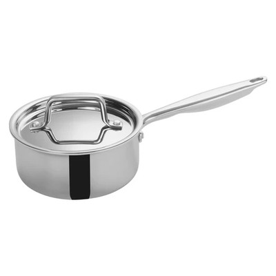 Winco TGAP-2 1.50 Qt Tri-Ply Tri-Gen Induction-Ready Sauce Pan