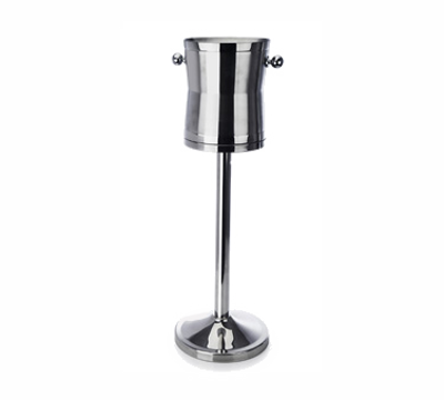 Eastern Tabletop 7950 30" H Brushed Stainless Steel Wine and Beverage Bucket Stand