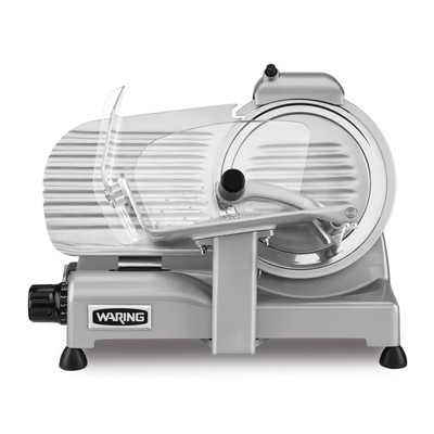 Waring WCS220SV Commercial Food Slicer with 8.5" Blade - 120V, 3/4 HP