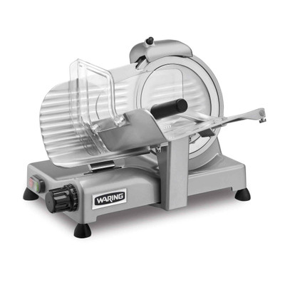 Waring WCS220SV Commercial Food Slicer with 8.5" Blade - 120V, 3/4 HP