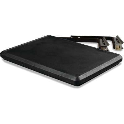 Carlisle 662503 20-1/2"W Black SixStar Food Bar End Shelf