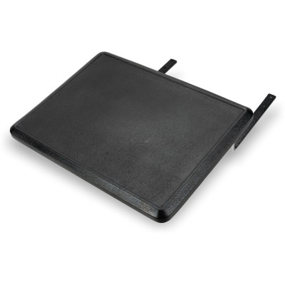 Carlisle 662503 20-1/2"W Black SixStar Food Bar End Shelf