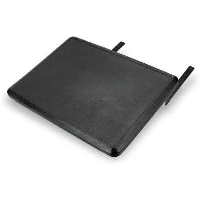 Carlisle 662503 20-1/2"W Black SixStar Food Bar End Shelf