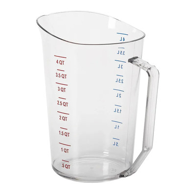 Cambro 400MCCW135 4 qt PolyCarbonate Camwear Measuring Cup