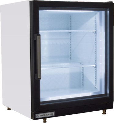 Beverage Air CF3HC-1-W 23.7"W Glass Door Freezer Reach-In Display
