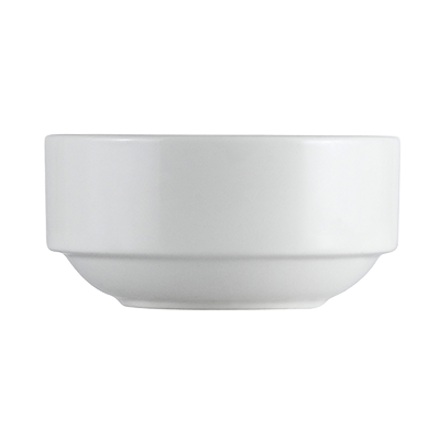 CAC China EVT-48 12 Oz. Bone White Porcelain Round Everest Bouillon (3 Dozen Per Case)