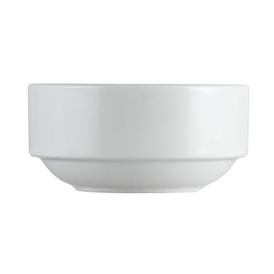 CAC China EVT-48 12 Oz. Bone White Porcelain Round Everest Bouillon (3 Dozen Per Case)