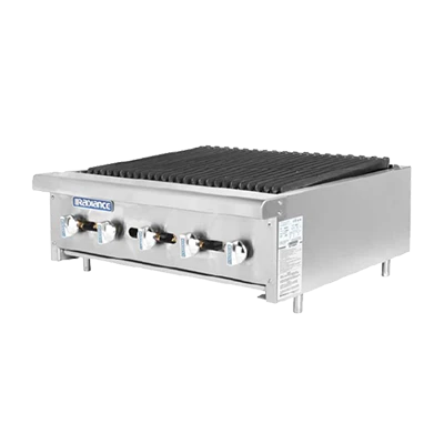 Turbo Air TARB-30-LP 30" Liquid Propane Countertop Radiance Charbroiler - 75,000 BTU