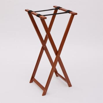 American Metalcraft WTSW39 18" W x 38" H Nylon Strap Tray Stand