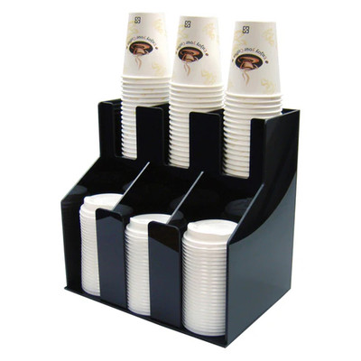 Winco CLO-3D Black Plastic 12-11/16"L x 8-5/8"W x 12-1/4"H -