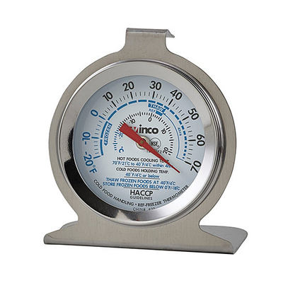 Winco TMT-RF2 Refrigerator/Freezer Thermometer