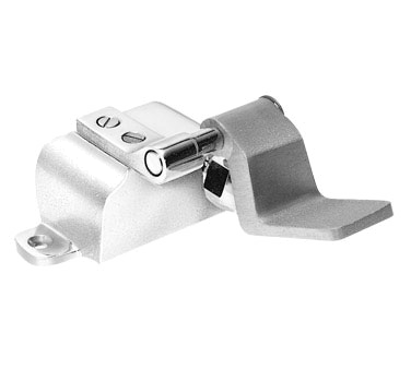 Fisher 3070 1/2" NPT Female Inlet &amp; Outlet Floor Mount Brass Single Pedal Foot Control Valve