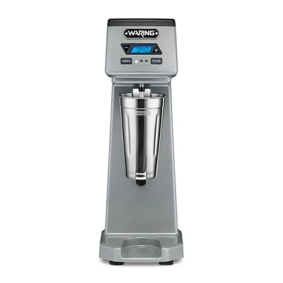 Waring WDM120TX Countertop Heavy-Duty Single-Spindle Drink Mixer With Timer - 120 Volts