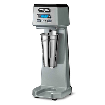 Waring WDM120TX Heavy-Duty Single-Spindle Countertop Drink Mixer with Timer - 120V