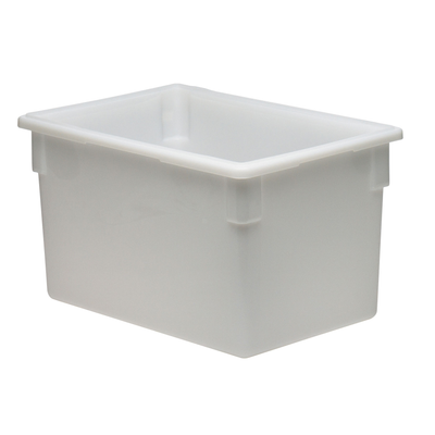 Cambro 182615P148 22 Gal. 26&quot; W x 18&quot; D x 15&quot; H Natural White Polyethylene Food Storage Container