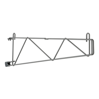 Metro SWS24K4 Smartwall Shelf Support Single For 24" Deep Shelf Metroseal Gray Epoxy-Coated Corrosion-Resistant Finish