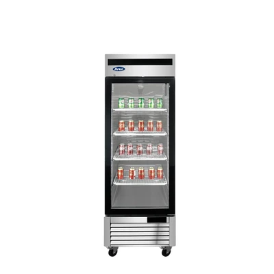 Atosa MCF8705GR 19.1 Cu. Ft. Hinged Door Refrigeration Merchandiser - 115 Volts