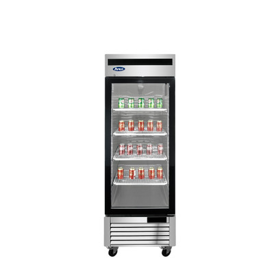 Atosa MCF8705GR 19.1 Cu. Ft. Hinged Door Refrigeration Merchandiser - 115 Volts