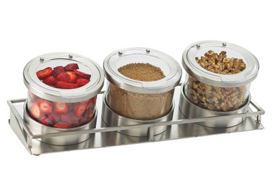 Cal-Mil 1850-4-55 Cold Condiment Display 13-1/2"