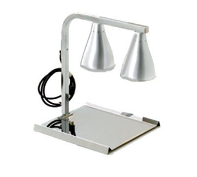 Eagle Group BW-2-120 Chrome RedHots Heat Lamp with 2 Bulbs - 250 Watts