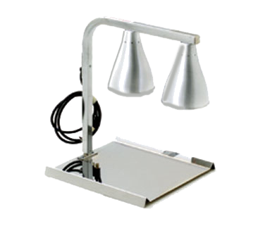 Eagle Group BW-2-120 Chrome RedHots Heat Lamp with 2 Bulbs - 250 Watts