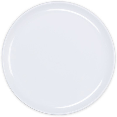 Carlisle 4380102 10" Dia. Plastic White Epicure Dinner Plate