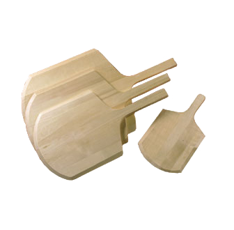 American Metalcraft 2616 17" W Wood Pizza Peel