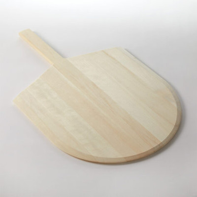 American Metalcraft 2616 17" W Wood Pizza Peel