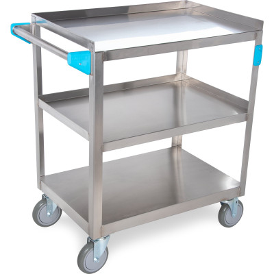 Carlisle UC5031827 500 Lb. Capacity 18/10 Stainless Steel Utility Cart