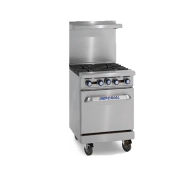 Imperial IR-4-E-XB 24" Electric Pro Series Restaurant Range - 208 Volts