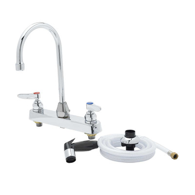 T&amp;S Brass B-1172-07-133X Faucet Workboard 8"