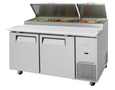 Turbo Air TPR-67SD-N 67" W Super Deluxe Pizza Prep Table