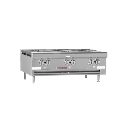 Southbend HDO-36-NG 36" Natural Gas Countertop Hotplate - 198,000BTU
