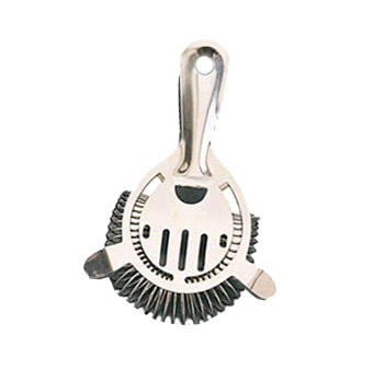 American Metalcraft S208 5.5" L Bar Strainer