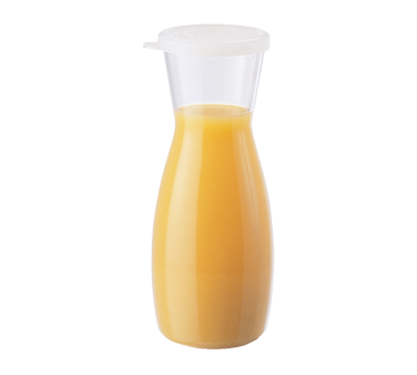 Cambro WW500CW135 Clear Polycarbonate CamView Camliter Beverage Decanter - 12/Case