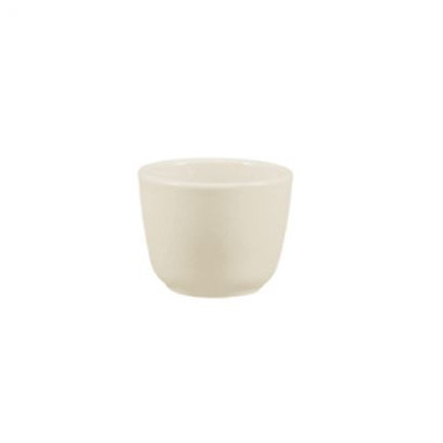 CAC China FR-45 4.5 Oz. European White Ceramic Round Franklin Chinese Style Tea Cup (3 Dozen Per Case)