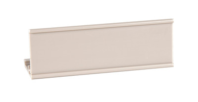 Metro MAX4-9989PX 1" x 4.5" Plastic Snap-On Design Metromax 4 Label Holder