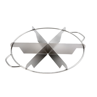 Winco SCU-6 6 Cut Stainless Steel Pie Cutter