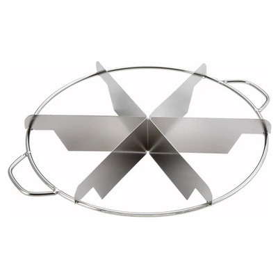 Winco SCU-6 6 Cut Stainless Steel Pie Cutter