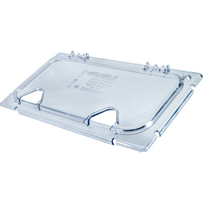 Carlisle CM10280Z07 1/3 Size PolyCarbonate Clear Coldmaster Ez Access Lid