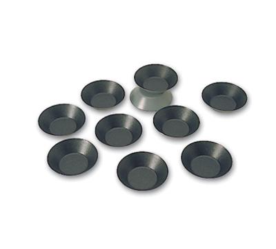Matfer Bourgeat
 332693
 2.16&quot; x 0.54&quot;
 Round
 Steel
 Exopan Tartlet Mold - 1 Pack