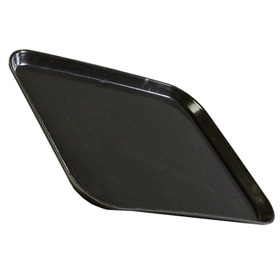 Carlisle 1814FG003 18" W x 14" D x 0.75" H Rectangle Fiberglass Glasteel Cafeteria Tray
