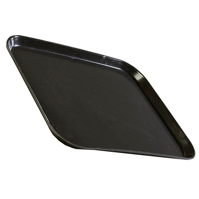 Carlisle 1814FG003 18" W x 14" D x 0.75" H Rectangle Fiberglass Glasteel Cafeteria Tray